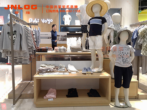 服装货架——童装展示货架FZ03